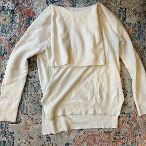 Athleta Women's Cream Turtleneck